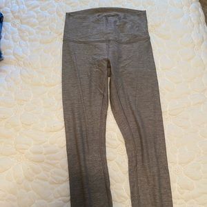 Gray lulu lemon leggings
